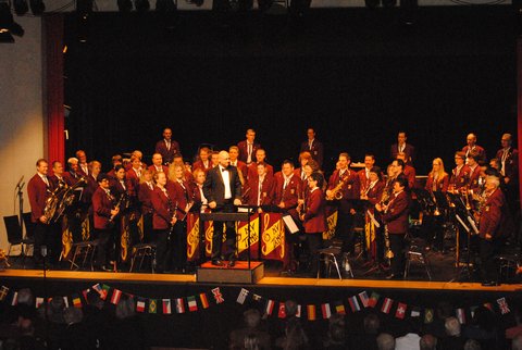 Das aktive Orchester beim Jahreskonzert 2011