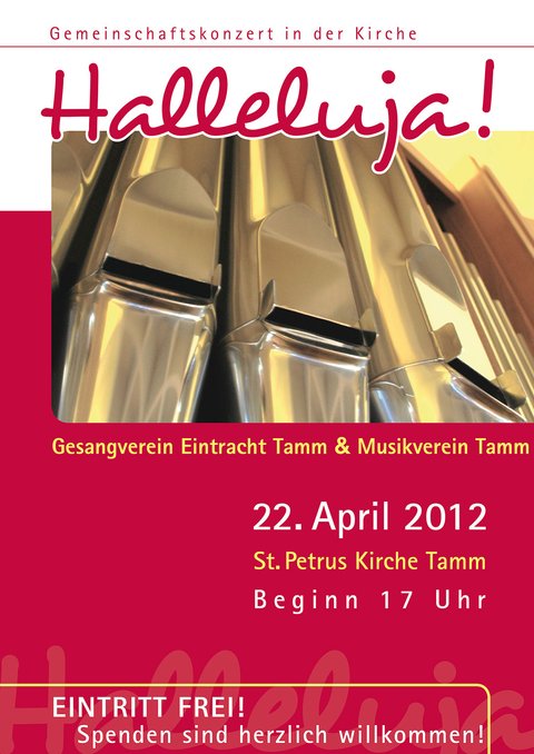 Plakat Kirchenkonzert 2012