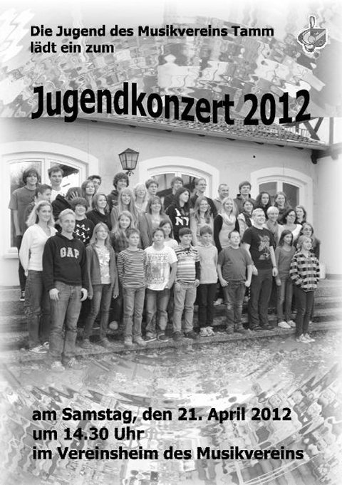 Plakat Jugendkonzert 2012
