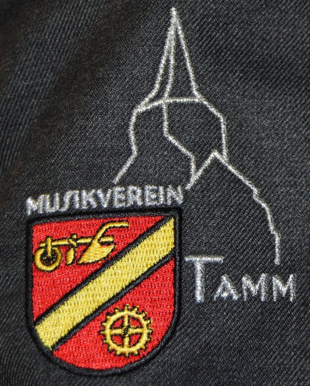 Das Tammer Wappen auf der neuen Uniform