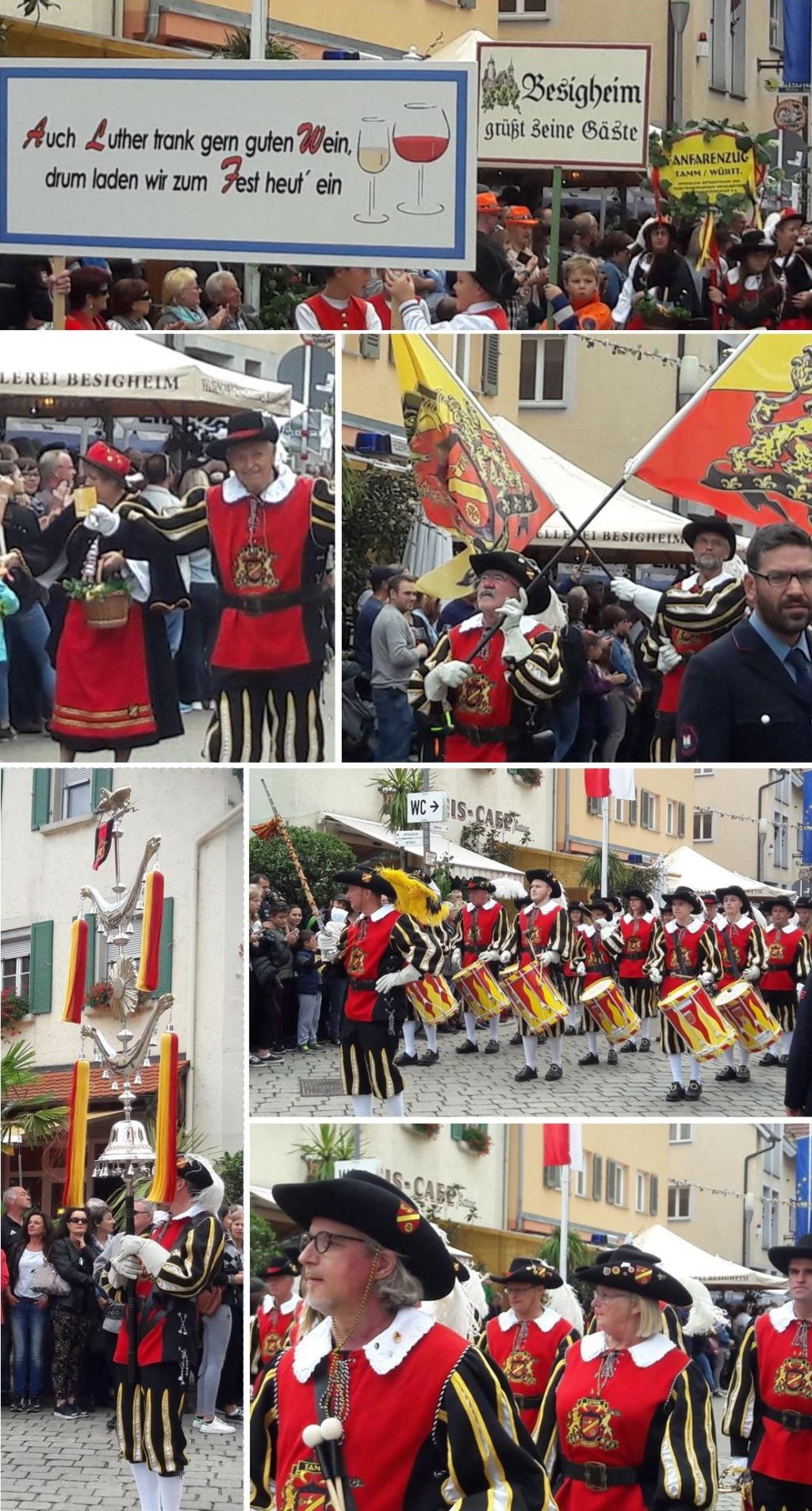 Fanfarenzug in Besigheim